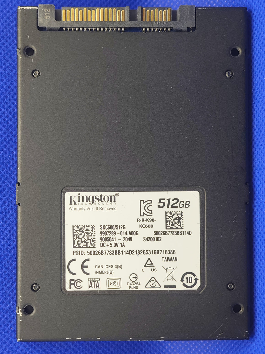 Kingston SKC600/512GB Refurbished SSD