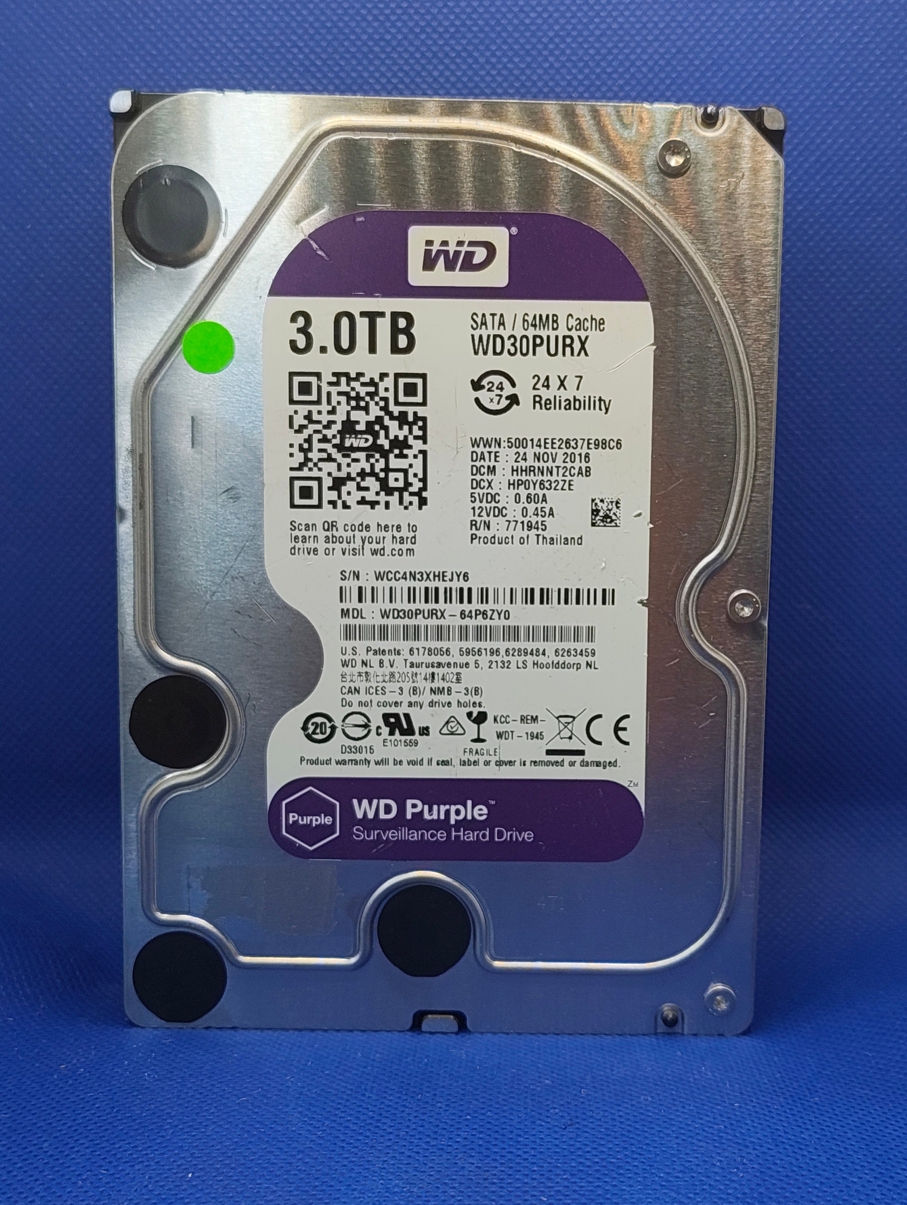 Western Digital WD30PURX 3TB