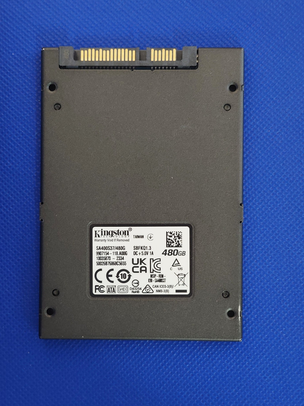 kingston SA400S37/480GB Refurbished SSD